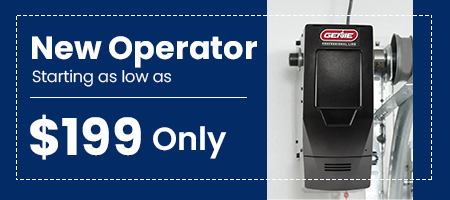 garage door operators coupon special offer