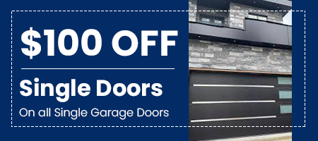 single garage door coupon special offer