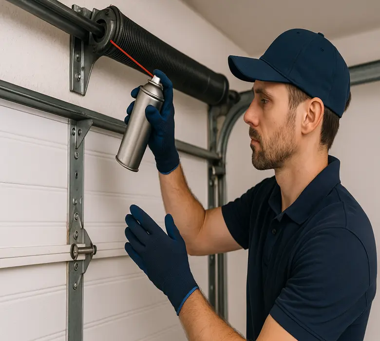 Lubricate Garage Door Springs