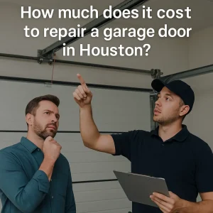 repair a garage door in Houston