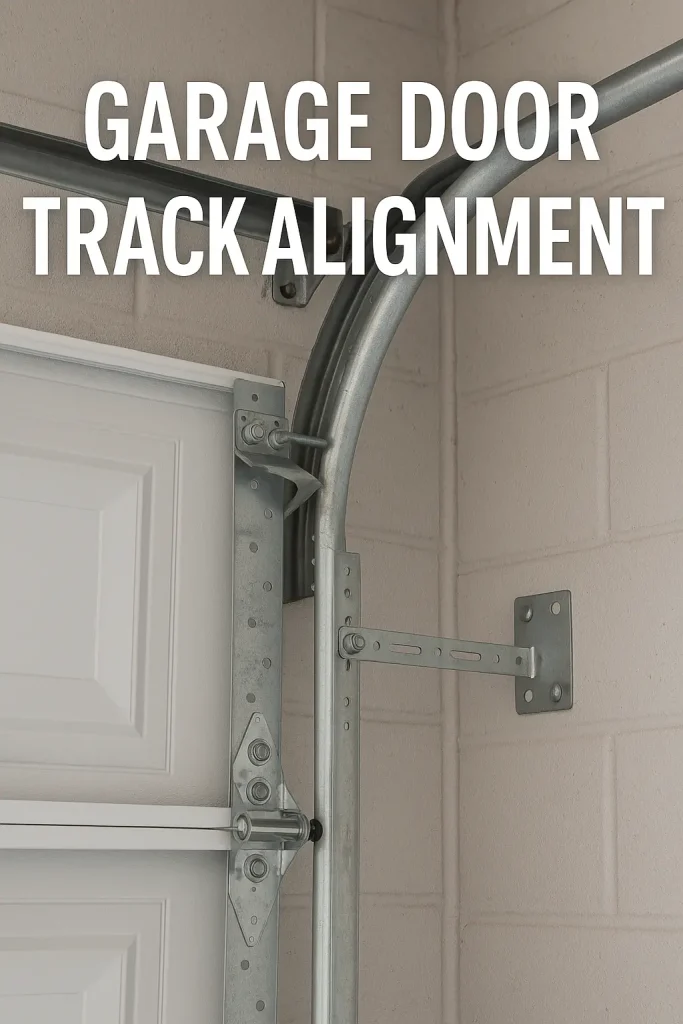 garage door track alignment