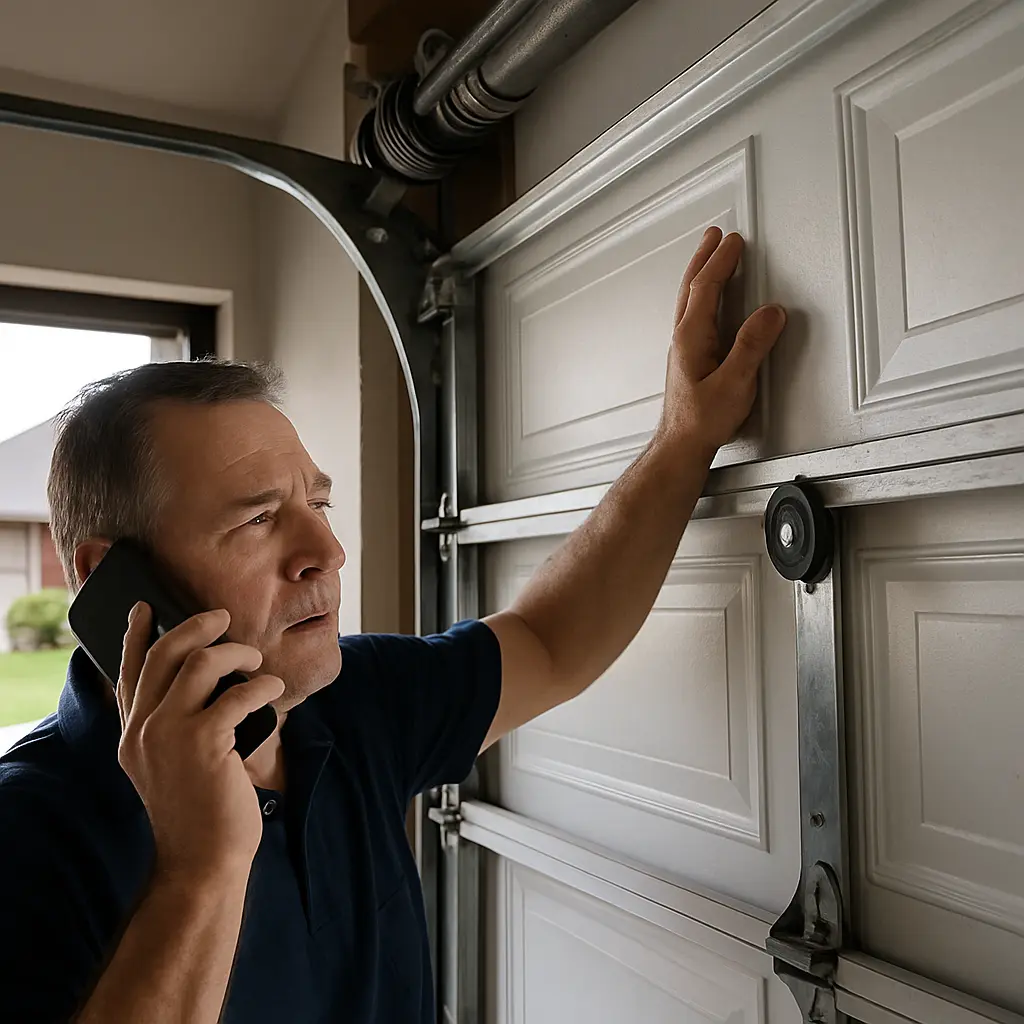 Houston garage door safety