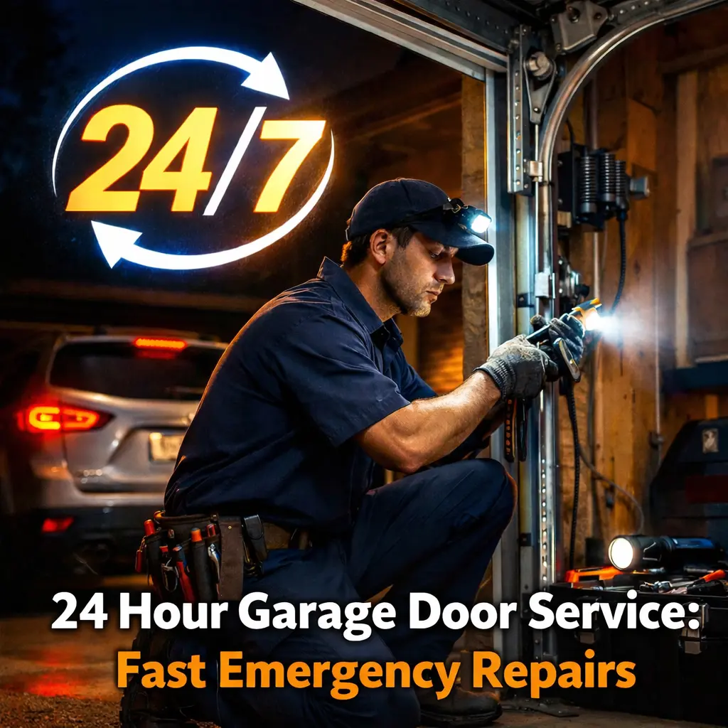 24 hour garage door
