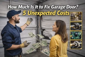 How Much Is It to Fix Garage Door