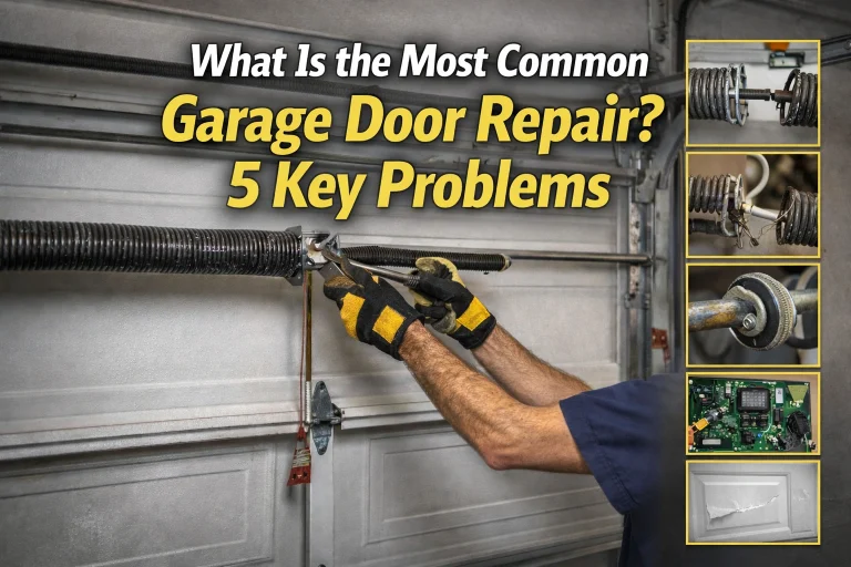 What Is the Most Common Garage Door Repair