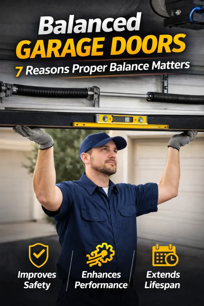 balanced garage doors