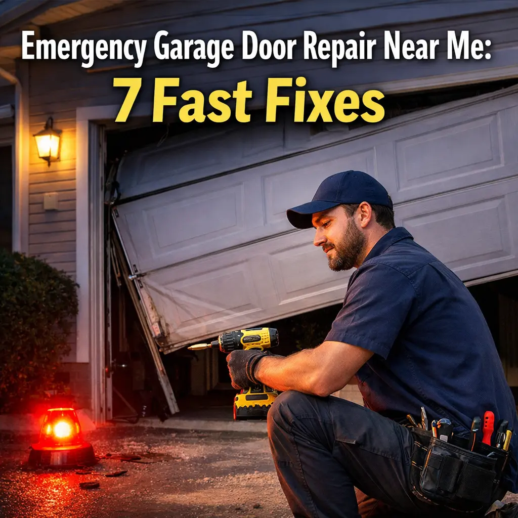 emergency garage door repair near me