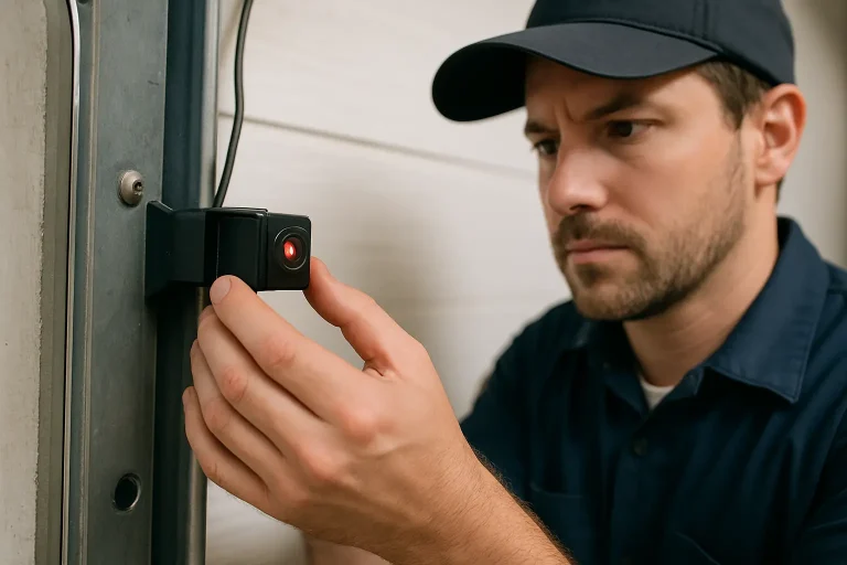 garage door sensor repair cost