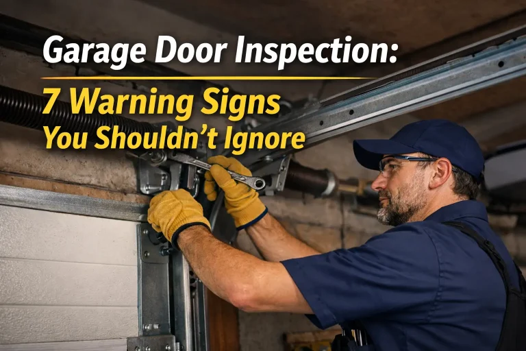 Garage Door Inspection: 7 Urgent Safety Risks to Avoid