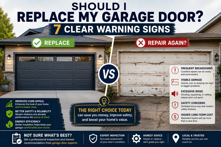 should i replace my garage door